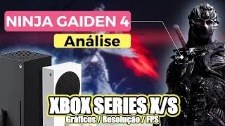 NINJA GAIDEN 4: Roda BEM NOS CONSOLES XBOX SERIES? Bora Conferir! #ninjagaiden
