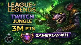 LOL The Plague Rat Twitch Jungle AD 3 Million Mastery Points | Season 15 | Gameplay 011 (2026)