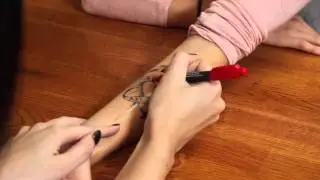 Temporary Tattoo Kit - How To Guide (Temporary Tattoo Pen Instructions)