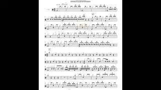 [Preview] Kill This Love-BLACKPINK(132)-drum sheet music,drumtab,drumscore,드럼악보