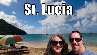 Our Beach Day in the Cruise Port of Castries, St. Lucia