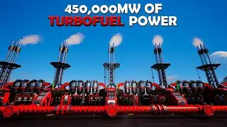 producing the MAXIMIUM amount of turbofuel power - Satisfactory update 8