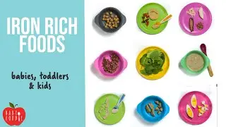 Iron Rich Foods For Babies, Toddlers and Kids