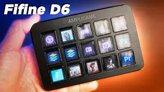  O Streamdeck da Fifine | FIFINE D6 Stream Controller