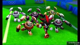 Mario & Sonic at the Rio 2016 Olympic Games Football Plus Mii vs Shadow