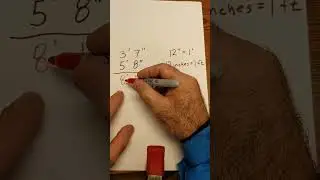 Как добавить дюймы и футы