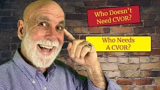Who Needs a CVOR
