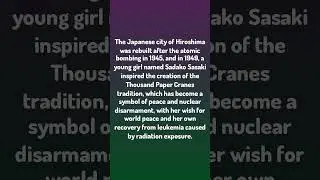 Japan History / The Japanese city of Hiroshima was rebuilt after the...