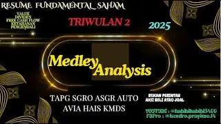 Resume Fundamental Saham TAPG SGRO ASGR AUTO AVIA HAIS KMDS TW 2 2025