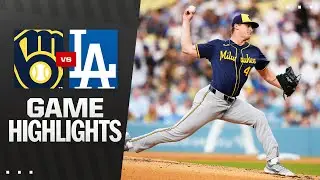 Brewers vs. Dodgers Game Highlights (7/18/25) | MLB Highlights