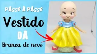 Vestido da Branca de Neve em Biscuit || Pierre Marinho