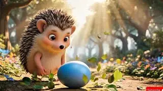 A Tiny Hero: Little Hedgehog Saves the Baby Dino | cartoon for kids 