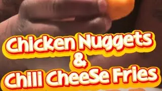GREASED UP ON CAMERA | LATE NIGHT EATS | SPICY NUGGETS & CHILI CHEESE FRIES | MY SOFT GIRL ERA 
