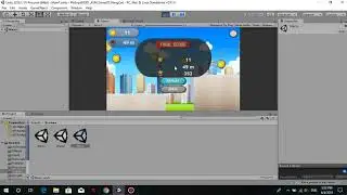 Demo game SpiderRun-Game 2D