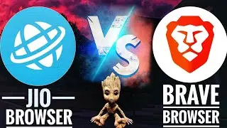 WITH COUNTDOWN SPEED TEST !!! OF JIO BROWSER VS BRAVE BROWSER !!!! 🧐🧐   🌟 BATTLE :- 5 🌟