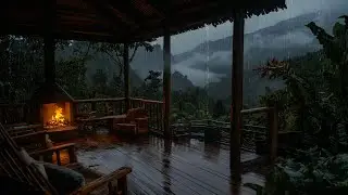 Healing Rain Sounds for Sleep - Whispering Raindrops Singing A Lullaby Of Midnight Peace