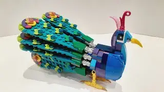Обзор набора Lego Creator Exotic Peacock 31157