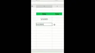 🎯 Stop Using the TODAY() Formula for Quick Date/Time Entries in Excel!