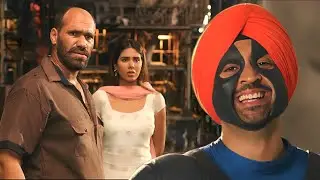 मै सुपर सिंग तुम्हारा बाप | Diljeet Dosanjh Super Funny Scene | Super Singh | Sonam Bajwa