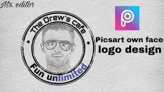 How to make own face logo design//Picsart own face logo design /The artist