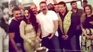 INSIDE Video: Sanjay Dutt's 57th BIRTHDAY Party 2016 At His House In Bandra
