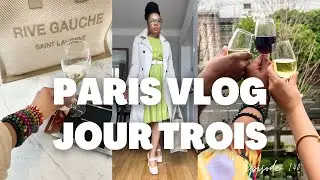 PARIS DAY III | SUSTAINABLE FASHION | YSL | CLUB NIGHT | PARISIAN CHIC | YSL CAFE | SOLO TRAVEL