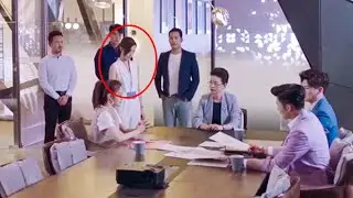 小三刁難妻子要把她趕出公司，怎料總裁丈夫聯合董事長為她撐腰，小三啪啪打臉！