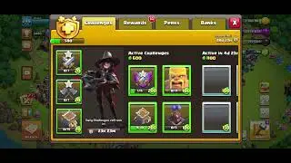 Gold pass giveaway in clash of clans | witch skin new queen skin | #coc 