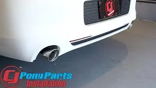 MagnaFlow Race Series Axle-Back Exhaust VS Stock on a 2013 V6 Mustang: Install & Review