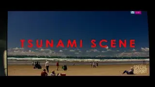 Knock at the Cabin (2023) Tsunami Scene featuring Dave Bautista
