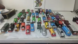 massive Thomas and Friends train lot pick up from Saturday's yard sale haul