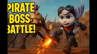 Ratchet & Clank: Rift Apart - Rivet vs. the GIANT Pirate Robot! (Gameplay Part 10)