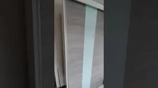 Samek Furniture presents freestanding Kathult 233cm sliding door wardrobe Grey/White