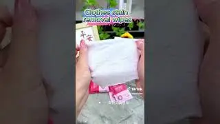 Clothes stain removal wet wipes no washing cleaning dirt oil wipes small white shoes jacket dirt