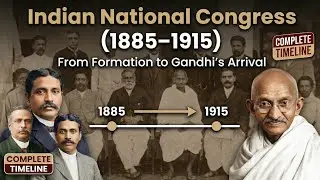 Indian National Congress (1885&ndash;1915) | From Formation to Gandhi&rsquo;s Arrival | Complete Timeline