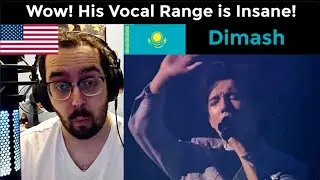 American Reacts to All By Myself - Dimash (Céline Dion Cover)