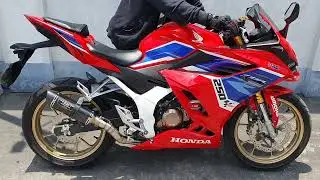 Honda CBR 150R with Yoshimura R77 full system exhaust