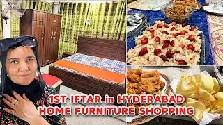 1ST IFTAR in HYDERABAD | HOME FURNITURE SHOPPING