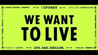 We Want To Live