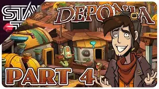 Deponia | Exploring Kuvaq And Meeting The Locals - Part 4