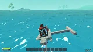 1 thruster boat in scrap mechanic survival