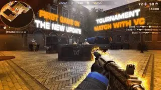FIRST tournament match with VC on new 1.44 update | Critical Ops