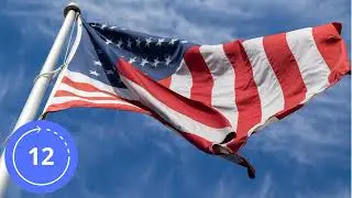 12 HOURS / Sounds / FLAPPING FLAG / Sound Effect / WIND Sounds / White Noise / Waving Flag