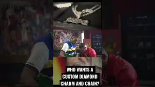 WHEN YOU DOING THE FIRST EVER CUSTOM DIAMOND JEWELRY GIVEAWAY AND ITS LIVE