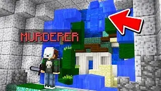 FAKE WATER CAMO TROLL! (Minecraft Murder Mystery Camo Trolling)