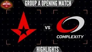 Astralis vs CompLexity (Dust2) iBUYPOWER Masters 2019 Highlights