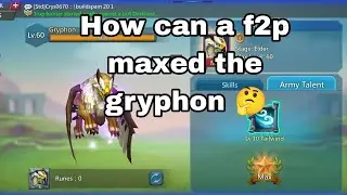 How to max Gryphon #lordsmobile