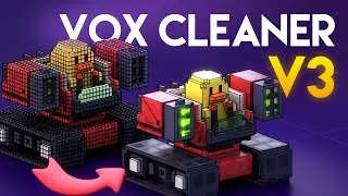 Vox Cleaner V3 &mdash; Учебное пособие | БЕСПЛАТНОЕ дополнение для Blender!