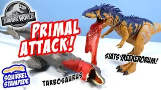 Jurassic World Primal Attack Dinosaur Figure Review - Siats Meekerorum!