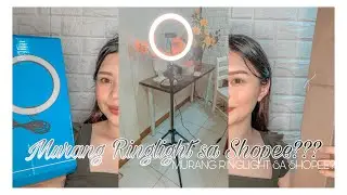 Murang Ringlight Sa Shopee??? | Sofia Nicollette